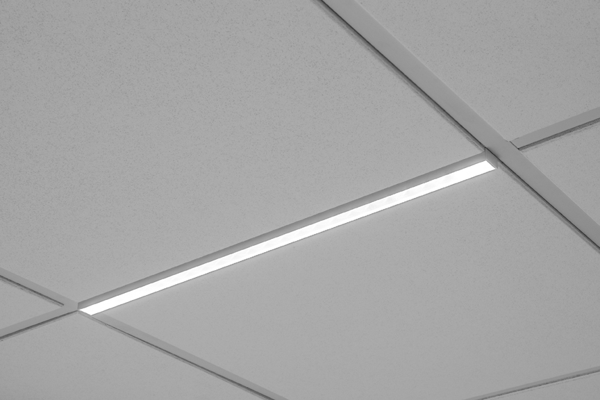 Getting More Creative With Acoustical Tile Ceilings Sda Lighting